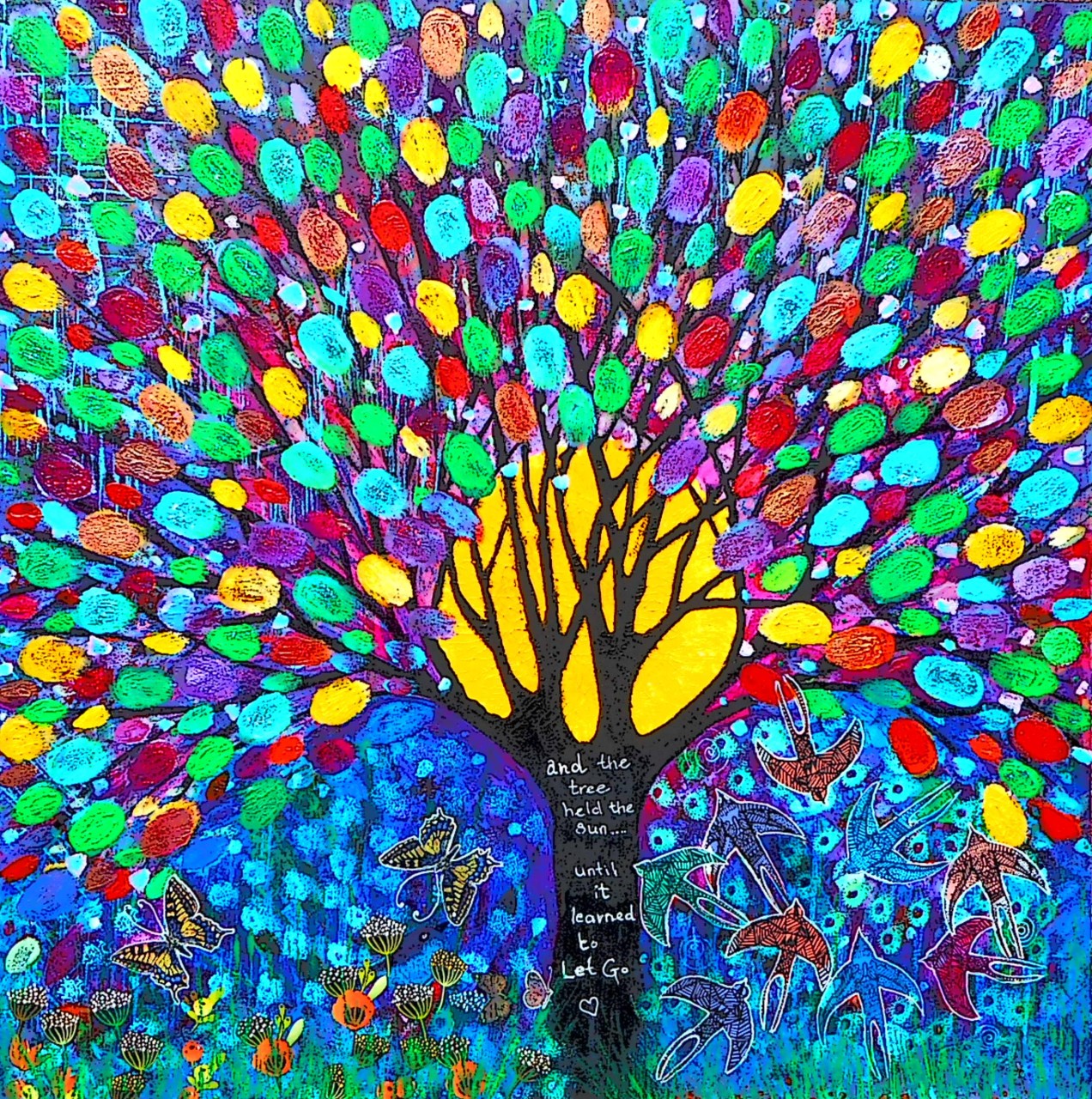 the Tree held the Sun until it learnt to let go...